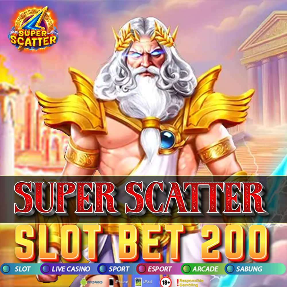 Game Pragmatic Gate Olympus Super Scatter Slot Bet 200 Terbuka